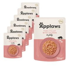 Applaws kapsička Cat Jelly Tuňák s lososem 16x70g