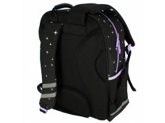 sarcia.eu Jednorožec holo černý batoh pro dívky, prostorný 40x30x20 STARPAK 