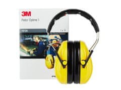 3M PELTOR Optime mušlové chrániče sluchu, typ Optime I, útlum 27 dB, žluté