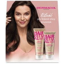 Dermacol Dermacol - Hair Ritual Brunette Set - Dárková sada vlasové péče 
