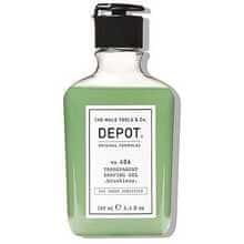 DEPOT Depot - No. 406 Transparent Shaving Gel - Nepěnivý gel na holení 100ml 