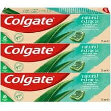 Colgate Colgate - Naturals Aloe Vera Set - Zubní pasta s přírodními extrakty 75ml 