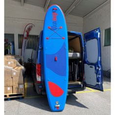 Wasup Lite 11.6x33x6, nafukovací rodinný paddleboard 350x84x15cm, set s kajakovým pádlem a kajakovým sedátkem, batohem, pumpou, bezpečnostním lankem