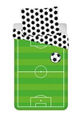 Jerry Fabrics  Povlečení fototisk Football Green 02 140x200, 70x90 cm