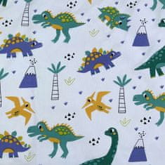 Jerry Fabrics  Povlečení do postýlky Dino Cute and Wild baby 100x135, 40x60 cm