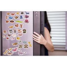 Kruzzel Magnety na lednici - zvířátka 40 ks 22616 