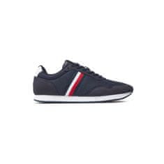 Tommy Hilfiger Boty tmavomodré 42 EU Lo Runner Mix