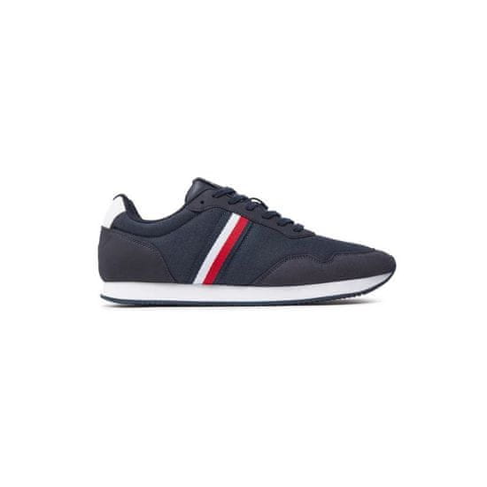 Tommy Hilfiger Boty tmavomodré Lo Runner Mix