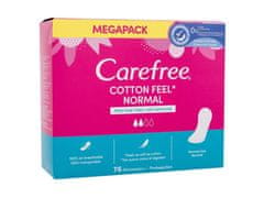 Carefree Carefree - Cotton Feel Normal - For Women, 76 pc 