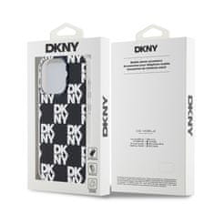DKNY Zadní Kryt PC/TPU Checkered Pattern pro iPhone 14 Pro černý