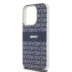 DKNY Zadní Kryt PC/TPU Repeat Pattern Tonal Stripe Magsafe pro iPhone 13 Pro modrý