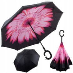 Verk 25000 Obrácený deštník 105 cm růžový