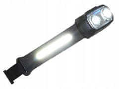 Verk 08380 Čelovka LED COB, pohybový senzor, IPX6