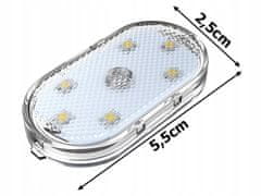 Verk 10105 Osvětlení do interiéru auta, dotykové, 6 LED, RGB