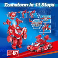 Alpha Group Sada Super Wings 2 v 1 Super Robot Suit Jett