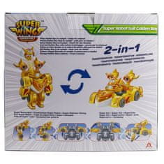 Alpha Group Super Wings Sada 2 v 1 Super Robot Suit Golden Boy