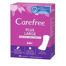 Carefree Carefree - Plus Large Panty liners 48.0ks 