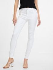 Orsay Bílé dámské skinny fit džíny 38