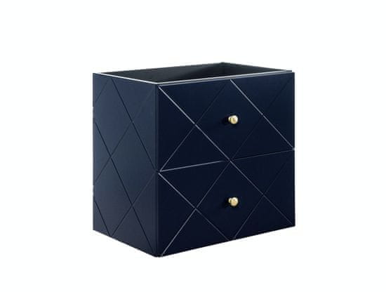 COMAD ELEGANCE BLUE 82-60 skříňka pod umyvadlo 60x61x46cm - Comad