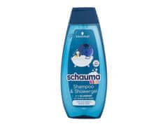 Schwarzkopf Schwarzkopf - Schauma Kids Blueberry Shampoo & Shower Gel - For Kids, 400 ml 