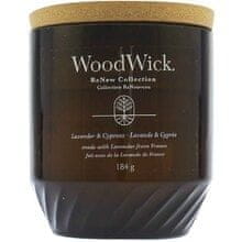 Woodwick WoodWick - ReNew Lavender & Cypress Candle ( levandule a cypřiš ) - Vonná svíčka 368.0g 