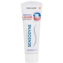 Sensodyne Sensodyne - Sensitivity & Gum Whitening Toothpaste - Bělicí zubní pasta pro úlevu od bolesti zubů a zlepšení zdraví dásní 75ml