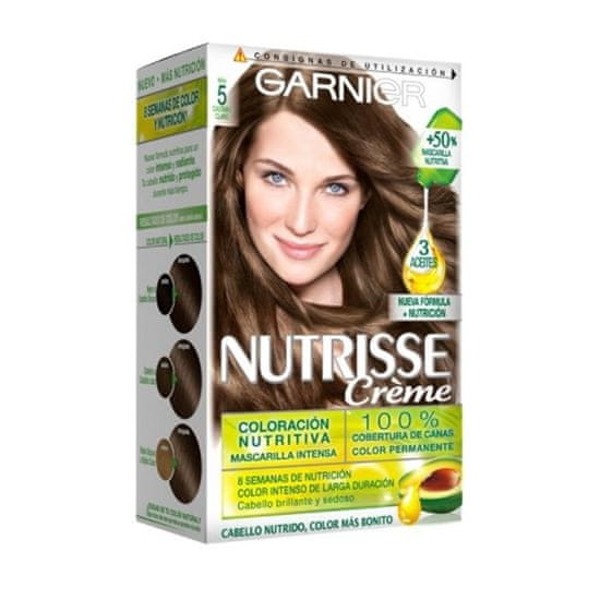 Garnier Garnier Nutrisse Crème Nourishing Color 5 Light Brown