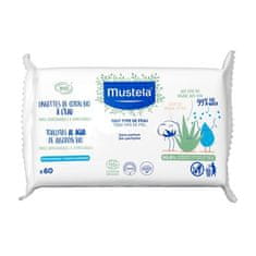 Mustela Mustela Organic Cotton Water Wipes 60U 