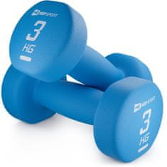 Hs Hop-Sport Sada neoprenových fitness činek 2x3kg