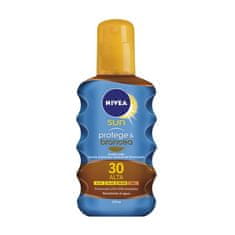 Nivea Nivea Sun Protect And Bronze Tan Activating Protecting Oil Spf30 200ml 