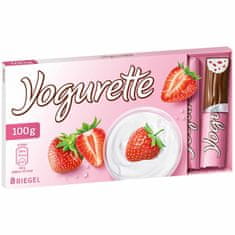 Ferrero  Yogurette tyčinky s jogurtovo-jahodovou náplní, 8ks 100g