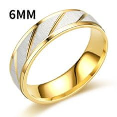 IZMAEL Pánský prsten Spun-Zlatá/67mm KP31811