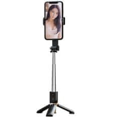 XO Bluetooth Selfie tyč / Tripod SS10 - 80cm - Černá KP31799