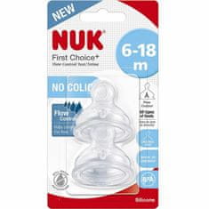 Nuk Nuk First Choice Size 2 Silicone Teat 2 Units 