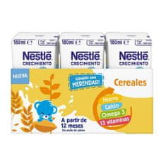 Nestlé Nestlé Growth Milk 1+ Cereal 3x180ml 