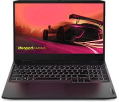 Lenovo IdeaPad Gaming 3 15ACH6, černá - zánovní