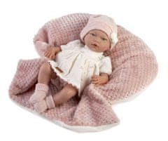 Guca 893 NORMA - realistická panenka miminko s měkkým látkovým tělem - 38 cm