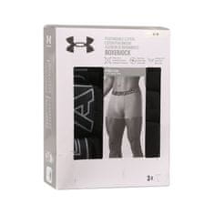 Under Armour 3PACK pánské boxerky černé (1383891 001) - velikost M