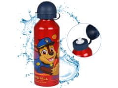 sarcia.eu Hliníková láhev PAW Patrol Red, Chase, Rubble, láhev na vodu Marshall 500 ml