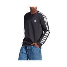 Adidas Mikina černá 164 - 169 cm/S Essentials Fleece 3-stripes