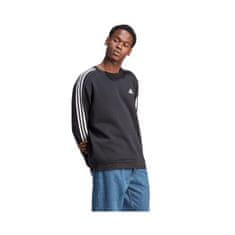 Adidas Mikina černá 164 - 169 cm/S Essentials Fleece 3-stripes