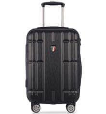 Cestovní kufr TUCCI Massa T-0279/3-M+ ABS - černá