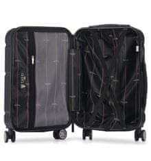 Cestovní kufr TUCCI Massa T-0279/3-L+ ABS - černá
