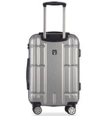 Sada cestovních kufrů TUCCI Massa T-0279/3 ABS - stříbrná