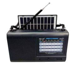 PLATINIUM Přenosné mini rádio SOLAR RX-BT3040S, samostatně