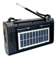 PLATINIUM Přenosné mini rádio SOLAR RX-BT3040S, samostatně