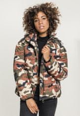 Urban Classics Dámská bunda Boyfriend Camo Puffer Jacket rustycamo Grösse: M