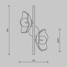 MAYTONI MAYTONI Nástěnné svítidlo Miracle G9x2 28W MOD207WL-02BS