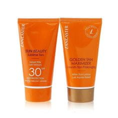 Lancaster Set Lancaster Sun Beauty V Milk Spf30 50ml A-S Gold Tan Max 50ml 