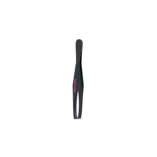 Beter Beter Black Coated Steel Straight Tip Tweezers